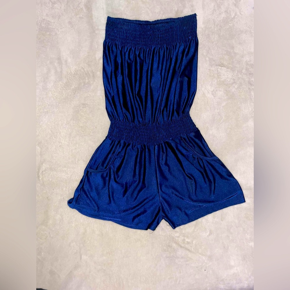 Strapless Romper